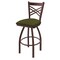 Holland Bar Stool Co 25" Swivel Counter Stool, Bronze Finish, Graph Parrot Seat 82025BZ015 - alternate 1